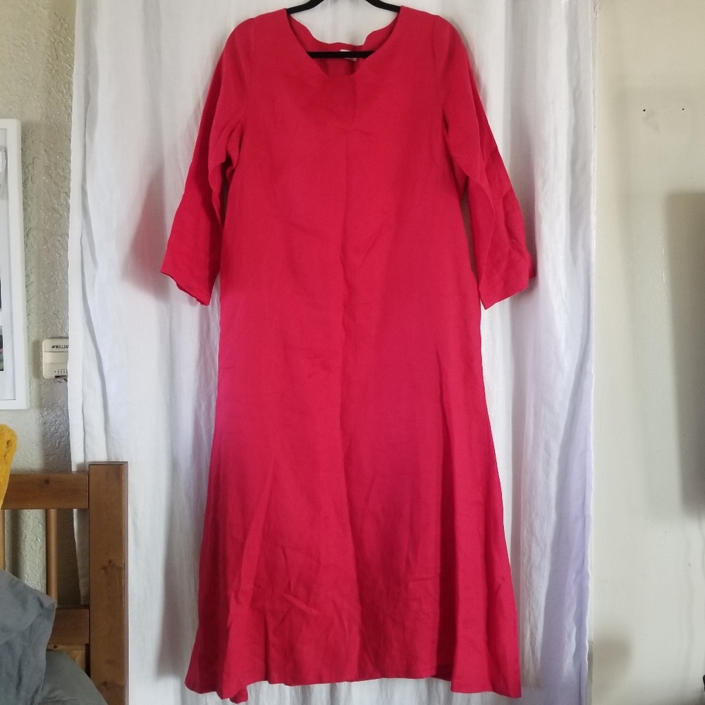 XIMO | Linen Maxi Dress